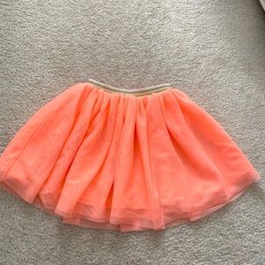 Orange tutu skirt